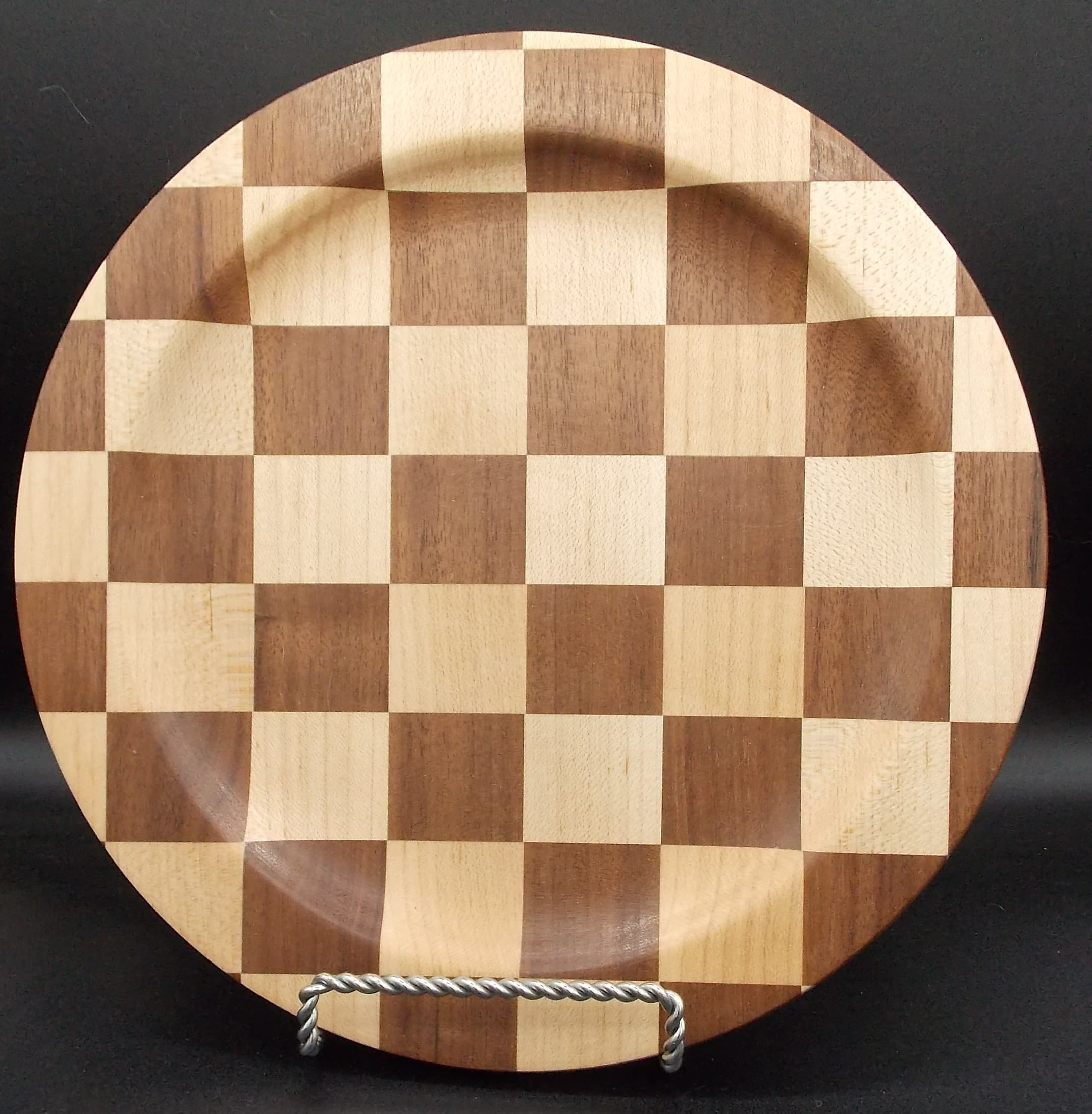 Walnut & Hard Maple Serving Platter